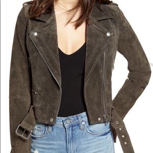 Blank NYC Suede Moto Jacket